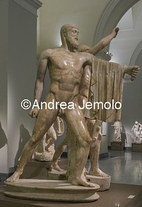 Archaeological National museum Farnese Collection - Group of the Tyrannicides - Aristogeiton | Andrea Jemolo