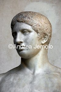 Archaeological National museum Farnese Collection - Doryphoros - Detail | Andrea Jemolo