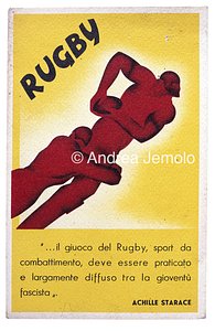 Postcard of fascist propaganda  | Andrea Jemolo
