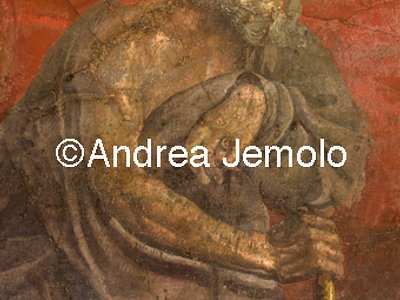 Museo Archeologico Nazionale Boscoreale - Megalografia dalla villa di Publio Fannio Sinistore - Particolare - Filosofo | Andrea Jemolo