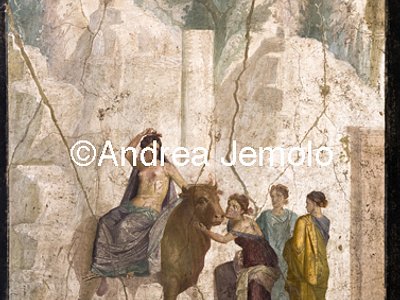 Museo Archeologico Nazionale Pompei - Casa di Giasone - Ratto di Europa da parte di Zeus | Andrea Jemolo