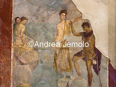 Museo Archeologico Nazionale Pompei - Casa del Principe di Montenegro - Andromeda e Perseo | Andrea Jemolo