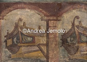 Archaeological National museum Pompeii - Prue of large ships | Andrea Jemolo