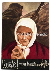 Cartolina di propaganda fascista  | Andrea Jemolo