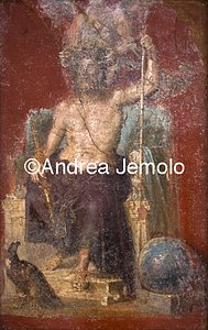 Archaeological National museum Pompeii - House of the Dioscuri - Zeus | Andrea Jemolo