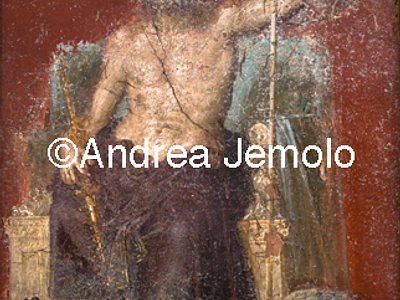 Archaeological National museum Pompeii - House of the Dioscuri - Zeus | Andrea Jemolo