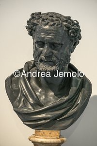 Archaeological National museum Herculaneum - Villa of the Papyri - Heraclitus - Philosopher | Andrea Jemolo