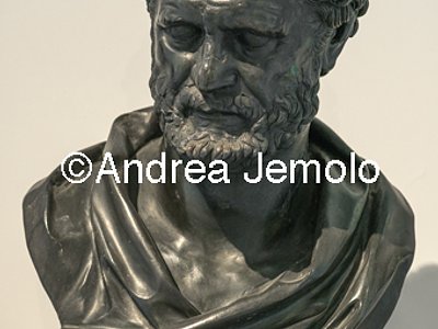 Archaeological National museum Herculaneum - Villa of the Papyri - Heraclitus - Philosopher | Andrea Jemolo
