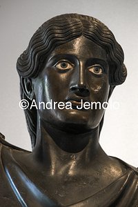 Archaeological National museum Herculaneum - Villa of the Papyri - The Daughters of Danaus - Dancer - Detail | Andrea Jemolo